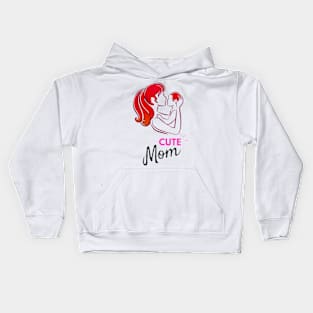 Cute Mom Kids Hoodie